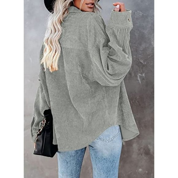 Tops | Womens Corduroy Oversize Blouses | Poshmark